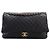 Chanel Black XXL Quilted Calfskin Travel Flap Nero