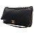 Chanel Black XXL Quilted Calfskin Travel Flap Nero - vista 9