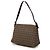 Fendi Brown Zucchino Canvas Mamma Forever Marrom Castanho escuro - vista 2