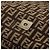Fendi Brown Zucchino Canvas Mamma Forever Marrom Castanho escuro - vista 6