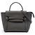 Belt Bag Céline Bolsa de cintura Celine em couro de bezerro micro granulado cinza Marrom