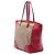 Borsa Tote con zip Gucci Bree in tela GG beige - vista 2