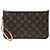Bolsa Louis Vuitton Brown Monogram Neverfull MM Marrom