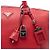 Bolsa Prada Red Vitello Daino de alça dupla Vermelho - vista 6