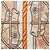 Lenço de seda Hermès Orange Quadrige 70 Laranja - vista 8
