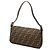 Fendi Baguette Tasche aus braunem Zucca Canvas - Ansicht 2