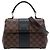 Louis Vuitton Brown Damier Ebene Bond Street BB Marrom