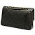 Chanel Black Medium Classic Lambskin Double Flap Negro - vista 2