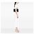 Chanel Black Medium Classic Lambskin Double Flap Negro - vista 7