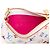 Louis Vuitton White Takashi Murakami Monogram Multicolore Key Pouch - view 5