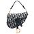 Autre Marque Dior Saddle Mini Bag aus blauer Oblique Canvas Marineblau