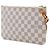 Louis Vuitton White Damier Azur Neverfull MM Pouch Weiß - Ansicht 2
