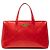 Louis Vuitton Red Monogram Vernis Wilshire PM Rot