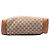 Borsa a tracolla Gucci in tela GG beige con banda Web - vista 3