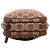 Pouch accessori Gucci in tela GG marrone con doppia zip - vista 3
