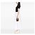 Pouch accessori Gucci in tela GG marrone con doppia zip - vista 7