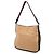 Borsa a tracolla Gucci in tela beige con banda Web - vista 2