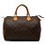 Louis Vuitton Brown Monogram Speedy 30 Marrom