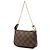 Louis Vuitton Brown Damier Ebene Mini Pochette Accessoires Marron - vue 2