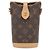 Louis Vuitton Brown Monogram Fold Me Pouch