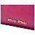Borsa Satchel Miu Miu in pelle di capra rosa Madras - vista 5