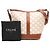 Céline Celine Small Triomphe Bucket Bag aus beschichtetem Canvas Beige - Ansicht 7