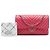 Chanel Pink Medium Classic Chevron Lambskin Double Flap Rose - vue 7