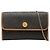 Autre Marque Borsa a tracolla Dior Black Honeycomb Coated Canvas Chain Flap Nero