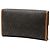 Autre Marque Borsa a tracolla Dior Black Honeycomb Coated Canvas Chain Flap Nero - vista 2