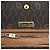 Autre Marque Borsa a tracolla Dior Black Honeycomb Coated Canvas Chain Flap Nero - vista 5