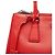 Prada Galleria Handtasche aus rotem Saffiano-Leder - Ansicht 8