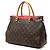 Louis Vuitton Monogram Pallas MM Schultertasche Braun Pink - Ansicht 2