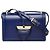 Borsa a tracolla Loewe Barcelona in pelle blu