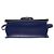 Borsa a tracolla Loewe Barcelona in pelle blu - vista 3