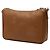 Sac à épaule Prada en cuir Saffiano marron - vue 2