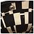 Hermès Borsa Tote Hermes Garden Party PM Optical H Nero Beige Crudo - vista 5
