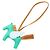 Hermès Hermes Rodeo Pegasus PM Charm Marron Bleu Vert