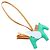 Hermès Hermes Rodeo Pegasus PM Charm Marron Bleu Vert - vue 2