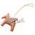 Hermès Hermes Rodeo Pegasus PM Handbag Charm Braun Roh Taupe