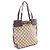 Saco Tote Gucci GG Canvas Marrom Bege - vista 2