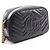 Borsa a tracolla in pelle Gucci GG Marmont Nero - vista 2