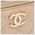 Vanity Chanel Matelassé Handtasche aus beigem Leder - Ansicht 6