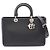 Christian Dior Lady D-Sire Large Borsa 2-Way Nero