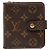 Louis Vuitton Monogram Compact Zip Bi-fold Wallet Brown