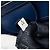 Sac à main Prada avec plaque logo triangle - Cuir Navy Bleu Marine - vue 10