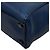 Sac à main Prada avec plaque logo triangle - Cuir Navy Bleu Marine - vue 6