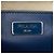 Sac à main Prada avec plaque logo triangle - Cuir Navy Bleu Marine - vue 9