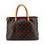 Louis Vuitton Pallas Shopper Monogram Canvas and Calfskin Castaño - vista 2