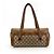 Gucci Bamboo Bullet GG Canvas Medium Marron - vue 2
