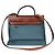Hermès Herbag Zip Piel y Toile 31 Azul - vista 2